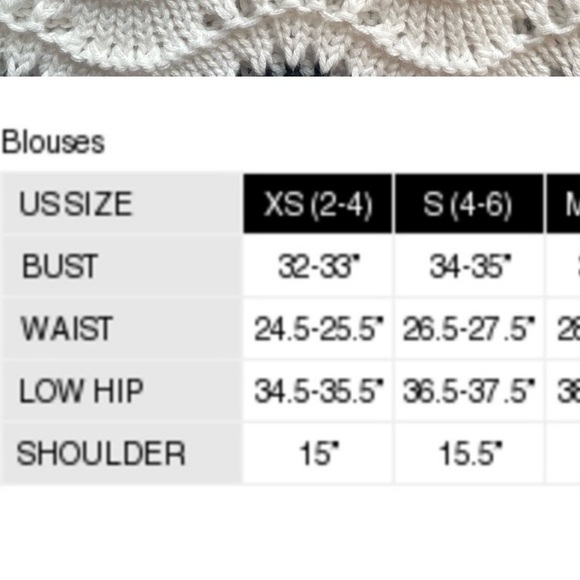 525 America Crochet Zigzag Striped Tank Small - Picture 7 of 7